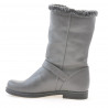 Women knee boots 3247 biz gray
