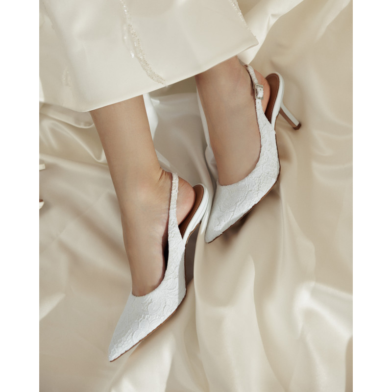 Sandale dama 1353 satin alb lifestyle