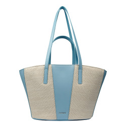 Geanta dama de plaja 044g 01 blue sky+rafie