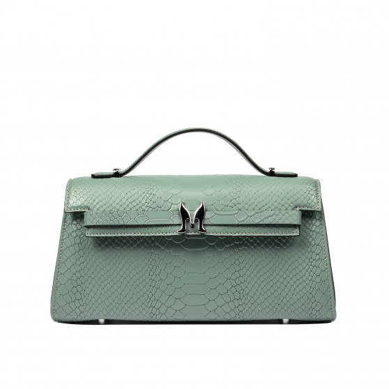 Geanta dama de umar 041g 01 croco pistachio