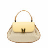 Geanta dama de mana 042g butter yellow+rafie