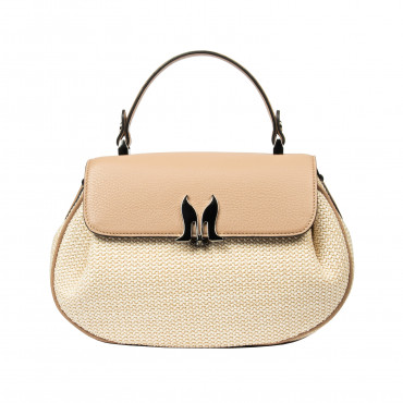 Women hand bag 043g 01 biz nude+rafie