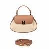 Geanta dama de mana 042g biz camel+rafie