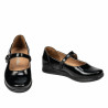 Pantofi copii 2029 lac negru