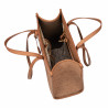 Geanta dama de plaja 045g camel+rafie caramel