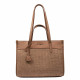Geanta dama de plaja 045g camel+rafie caramel