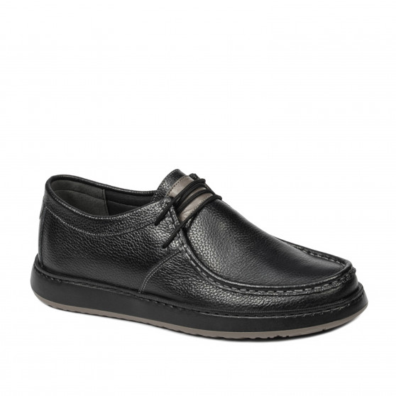 Pantofi casual barbati 992 negru combinat