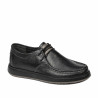 Pantofi casual barbati 992 negru combinat