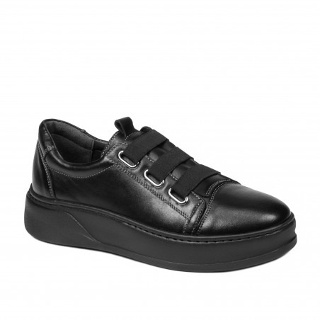 Pantofi sport adolescenti 8007 negru