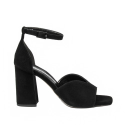 Sandale dama 1346 negru velur