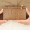 Portcard 209g croco brown