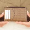 Portcard 209g croco brown