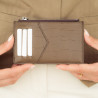 Portcard 209g 01 croco dark brown