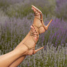Women sandals 1342 cappuccino