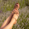 Women sandals 1342 cappuccino
