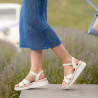 Sandale dama 5118 bej lifestyle