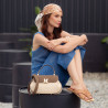 Geanta dama de mana 043g bufo taupe lifestyle