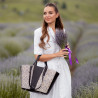 Geanta dama de plaja 044g 01 rafie noir lifestyle