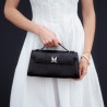 Women shoulder bag 041g 01 croco black