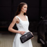 Women shoulder bag 041g 01 croco patent black