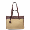 Geanta dama de plaja 045g 01 burgundy+rafie