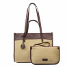 Geanta dama de plaja 045g 01 burgundy+rafie