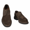 Pantofi casual barbati 989 maro velur