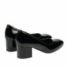 Pantofi eleganti dama 1356 lac negru