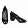 Pantofi eleganti dama 1356 lac negru