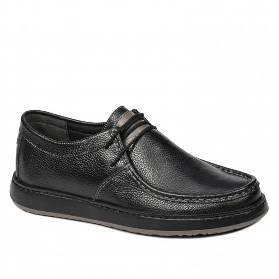 Pantofi casual barbati 992m negru combinat