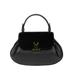 Geanta dama de mana 042g bufo negru+biz negru