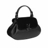 Geanta dama de mana 042g 01 bufo negru+biz negru