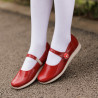 Pantofi copii 2029 lac rosu lifestyle