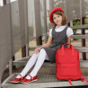 Children shoes 2029 patent red