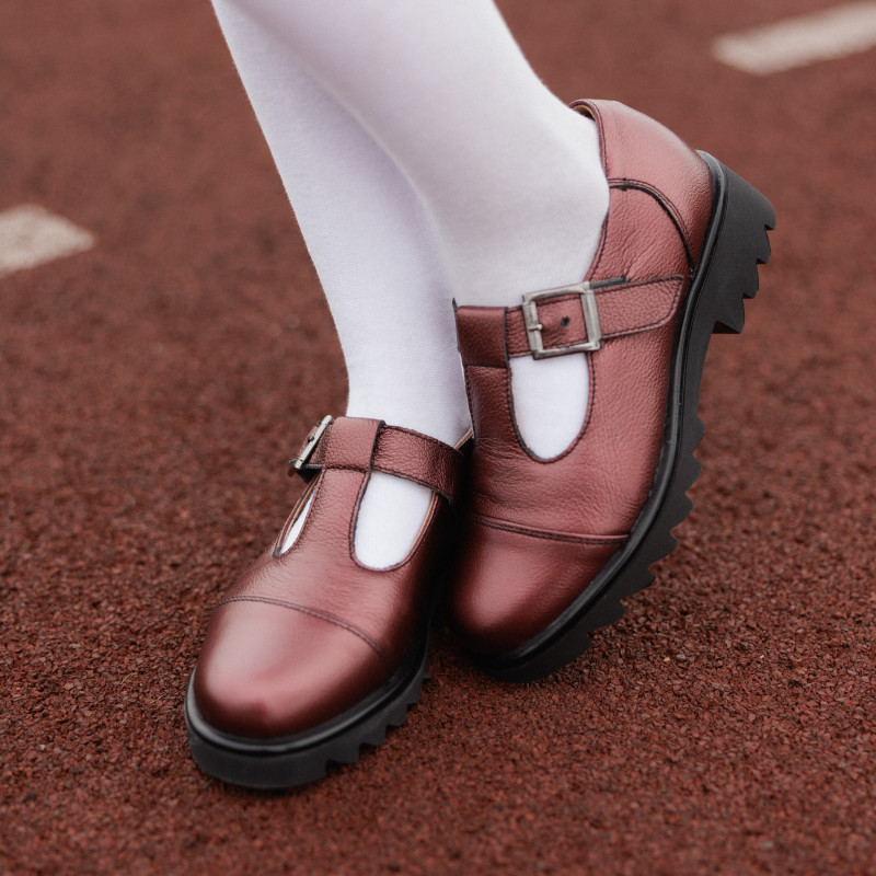Pantofi copii 2020 bordo sidef lifestyle