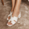 Women sandals 1348 white