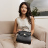 Women shoulder bag 033g black