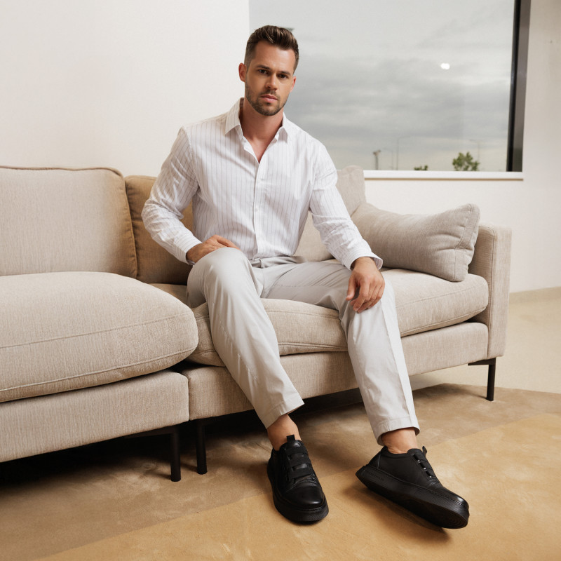 Pantofi casual/sport barbati 991 negru lifestyle