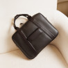 Notebook bag 302g 01 dark brown