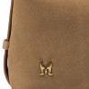 Geanta dama de mana 037g suede nude