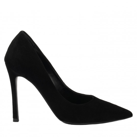 Pantofi eleganti dama 1302 negru velur