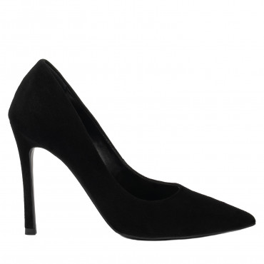 Pantofi eleganti dama 1302 negru velur