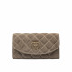 Women shoulder bag 048g suede sandstone