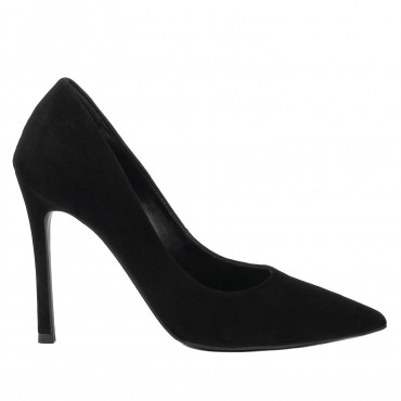 Pantofi eleganti dama 1302 negru velur