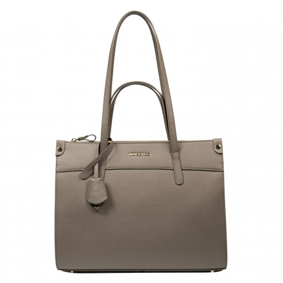 Geanta dama de umar 047g taupe caviar