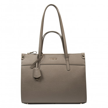 Geanta dama de umar 047g taupe caviar