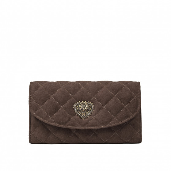 Geanta dama de umar 048g suede chocolate