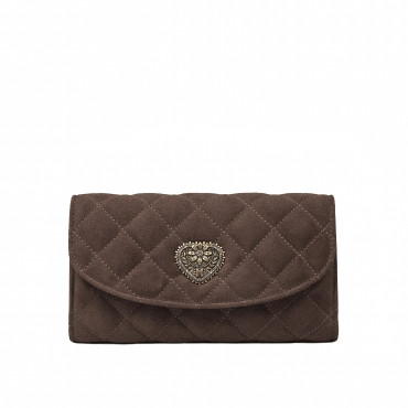 Geanta dama de umar 048g suede chocolate