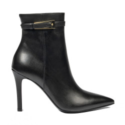 Ghete cu toc dama 1409 black