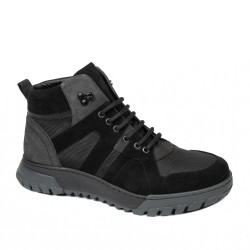 Ghete barbati 4153 bufo negru+gri